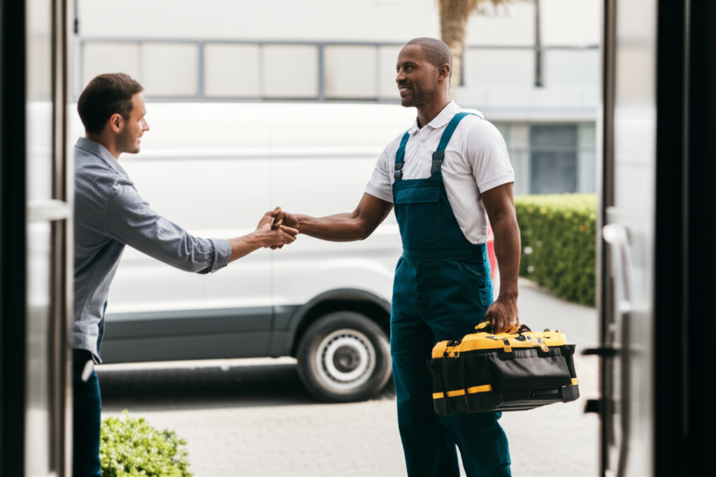 Professional appliance repair service