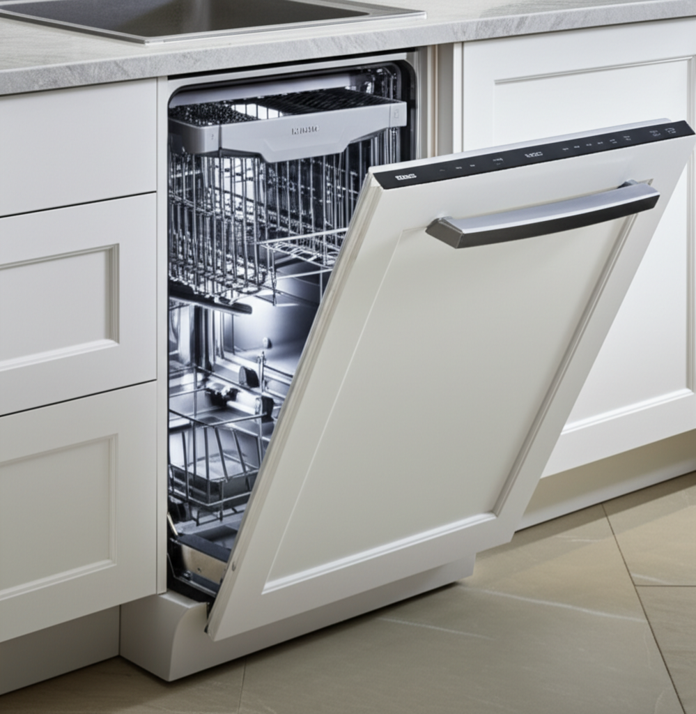Miele dishwasher in elegant kitchen
